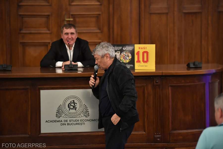 Gheorghe Hagi și Mircea Lucescu
