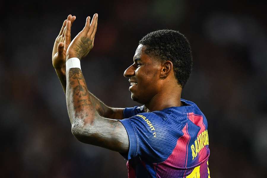 Marcus Rashford contre l'Olympiakos Marcus Rashford contre l'Olympiakos