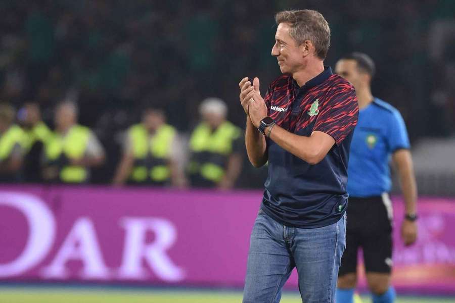 Alexandre Santos, treinador português do FAR Rabat Alexandre Santos, treinador português do FAR Rabat