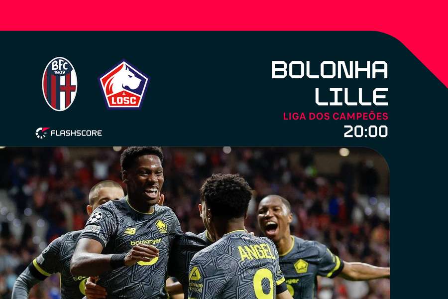O Lille defronta o Bolonha na prova milionária