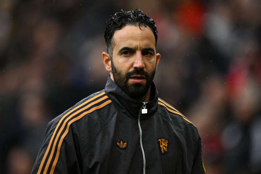 Ruben Amorim, treinador do Manchester United