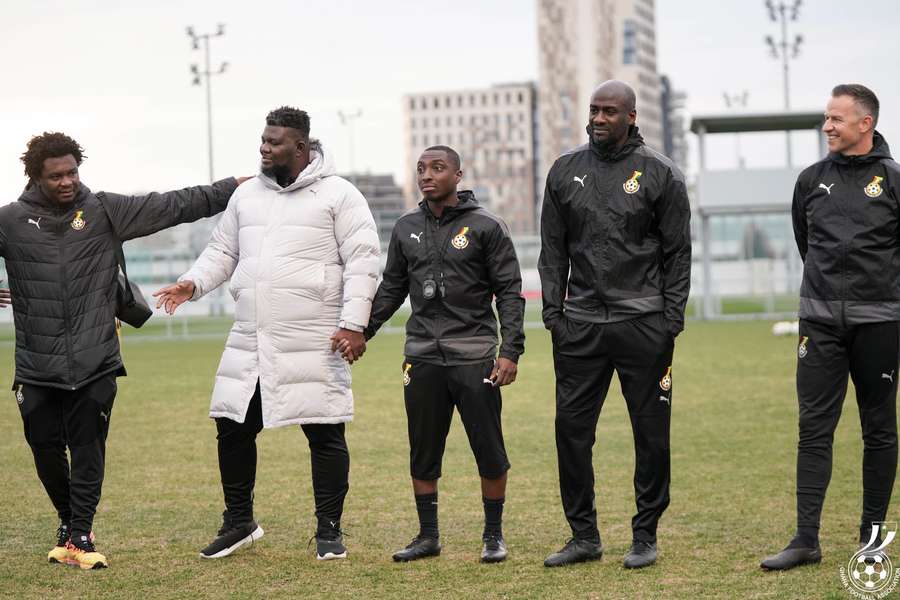 Ghana have been training in Vienna since Monday