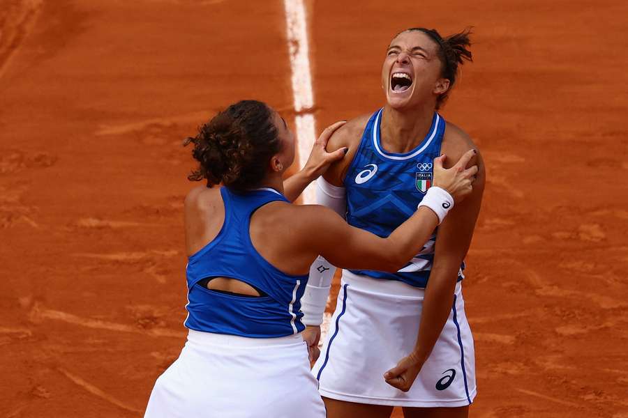 Italy's Errani and Paolini win Olympic gold in women's doubles