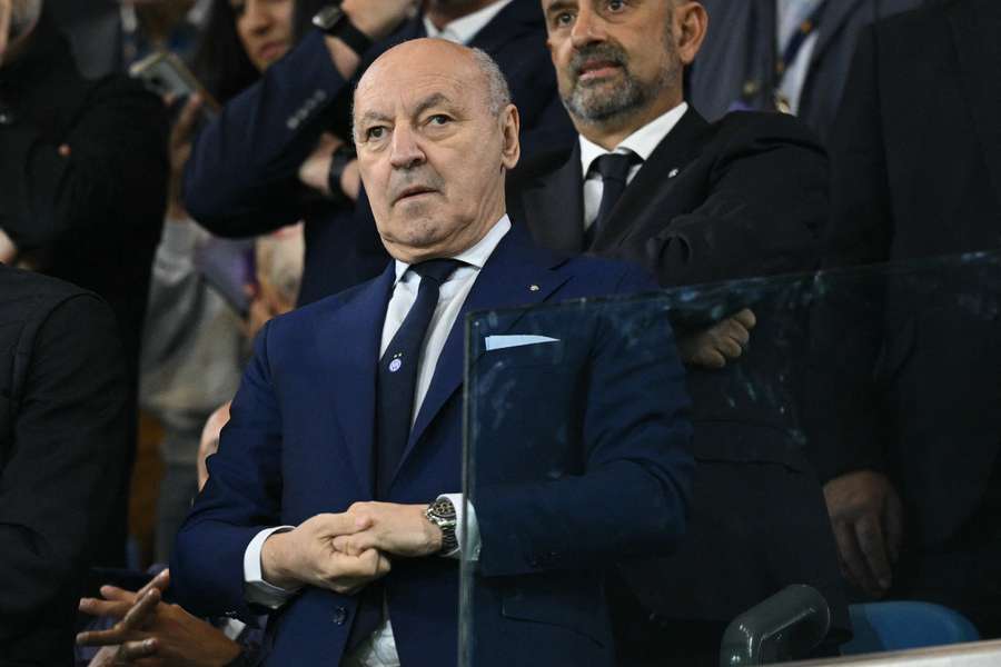 Il presidente dell'Inter, Beppe Marotta