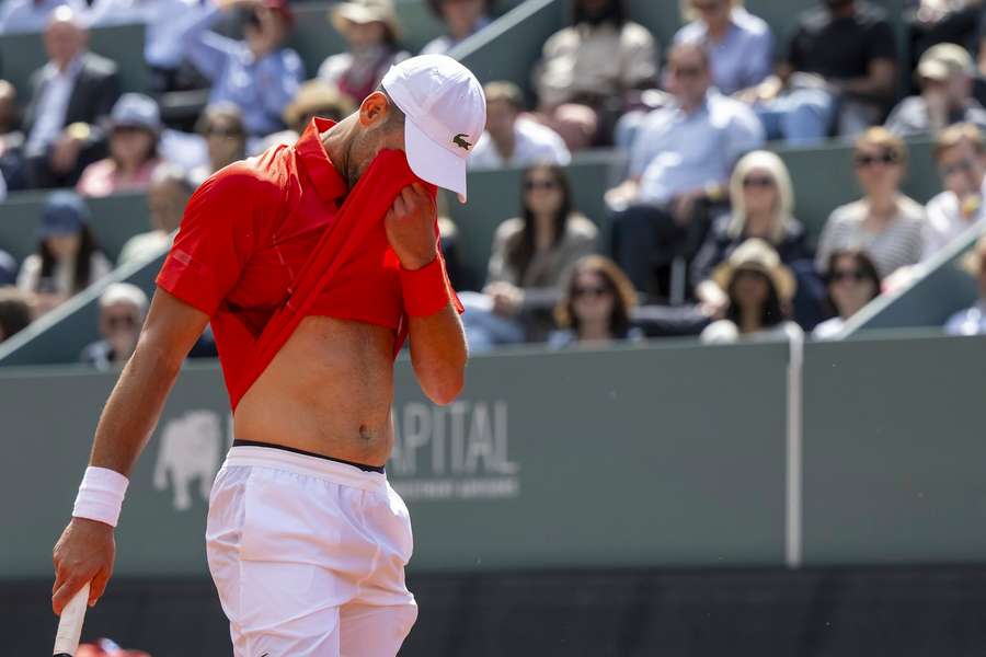 Djokovic har mistet sin form på det seneste