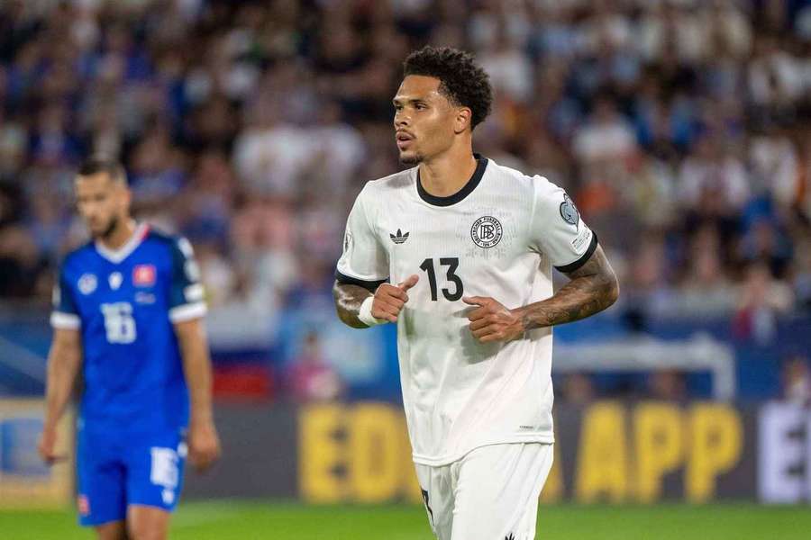 Nnamdi Collins gab im September sein Debüt in der A-Nationalmannschaft.