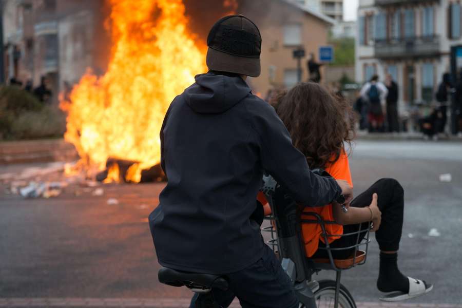 Randale in Frankreich