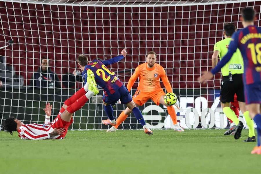 O Barcelona foi melhor que o Atlético de Madrid e mereceu a vitória