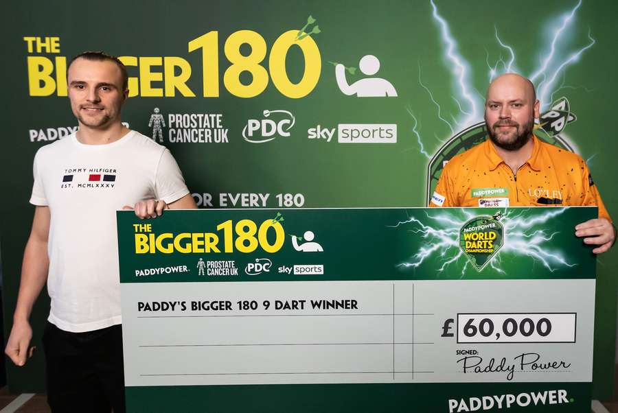 Kist com o seu cheque de £60,000