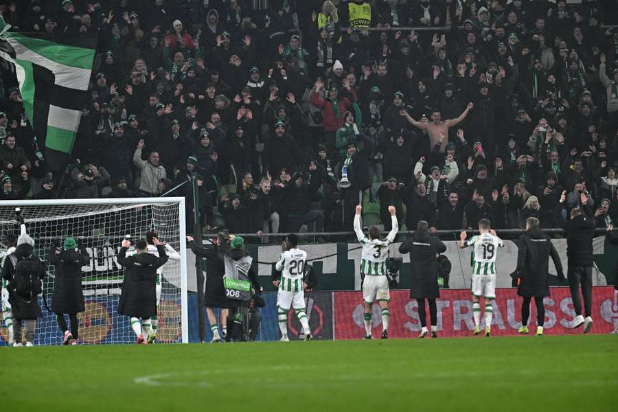 Ferencvaros will take a first leg lead with them to Czechia next week.