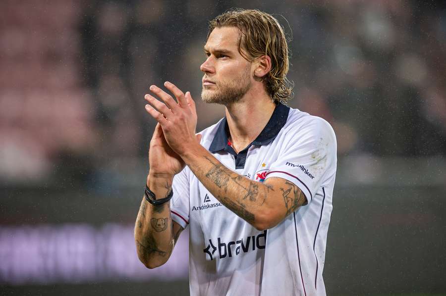 Felix Beijmo became hero of the afternoon as he scored a late winner in Aarhus