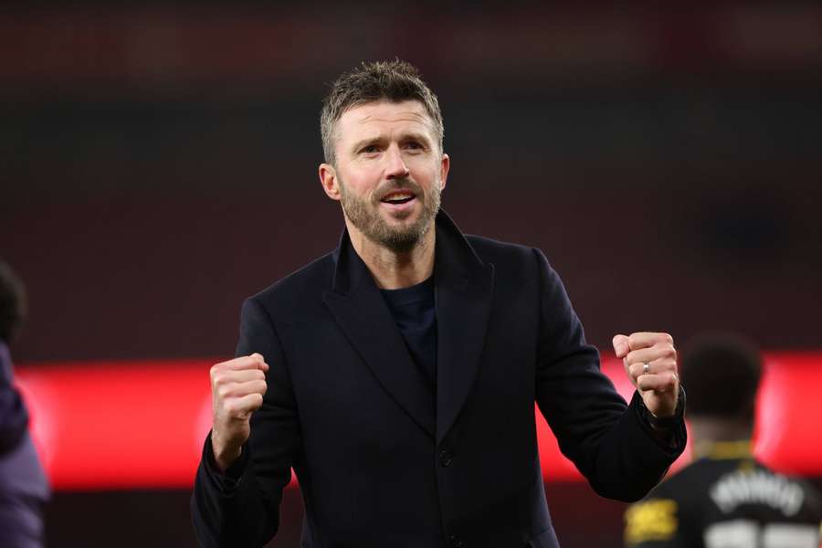 Michael Carrick, treinador do Manchester United