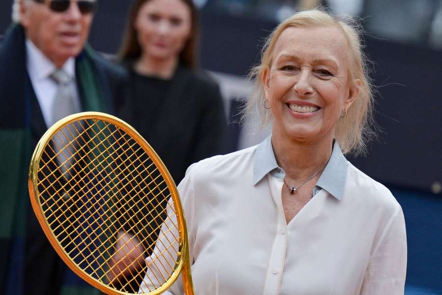 Martina Navratilova en a fini avec le cancer.