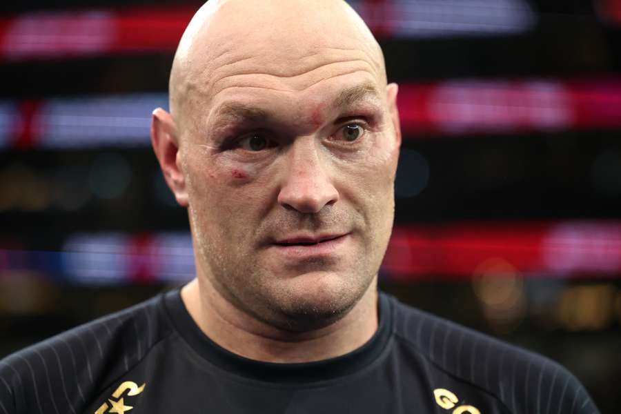 Tyson Fury en avril.