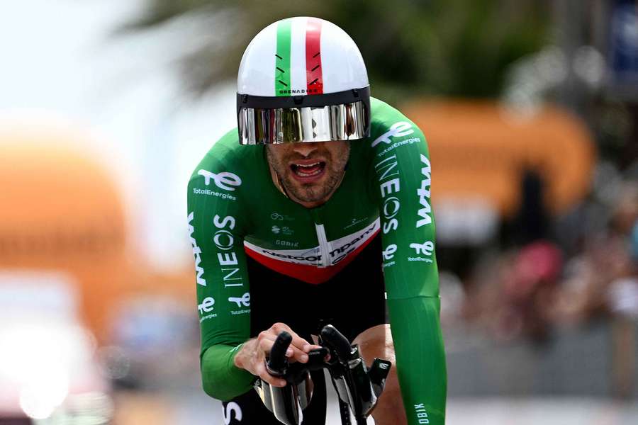 Włoch Ganna zwycięzcą 10. etapu Giro d'Italia, Eulalio nadal liderem Włoch Ganna zwycięzcą 10. etapu Giro d'Italia, Eulalio nadal liderem