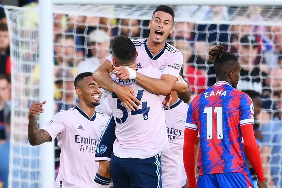 Martinelli gets the season going as Arsenal claims a 2-0 win over Crystal Palace