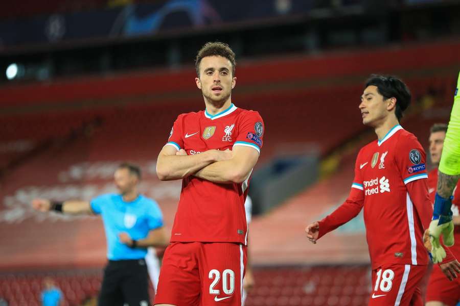 Jota nets Liverpool's 10,000th goal in their history