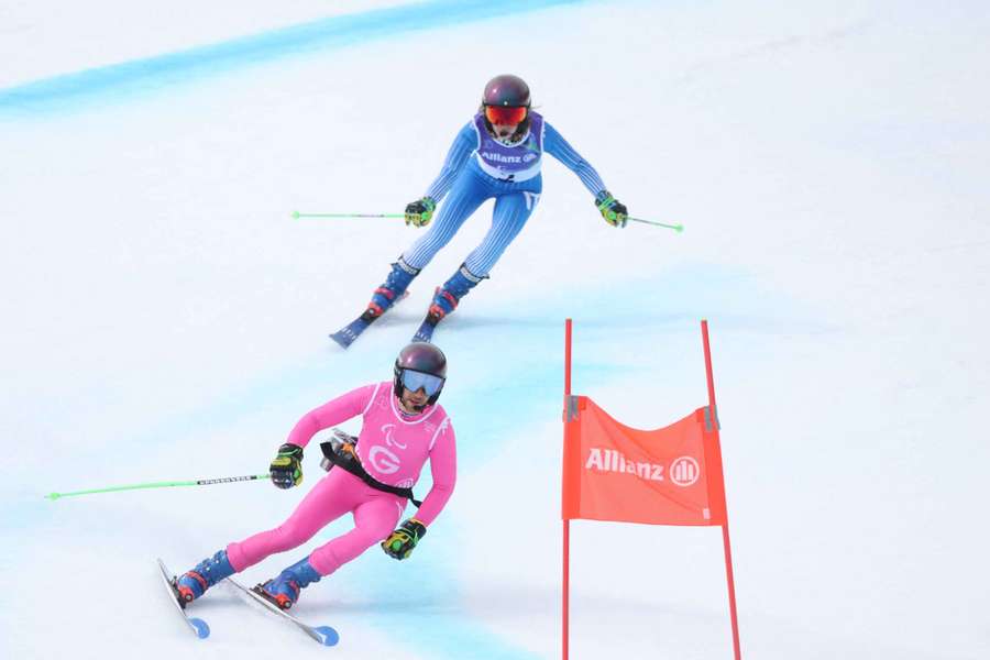 Chiara Mazzel in gara