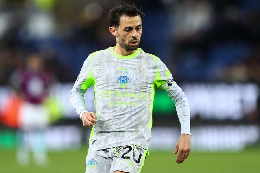 Bernardo Silva avec Manchester City. Bernardo Silva avec Manchester City.