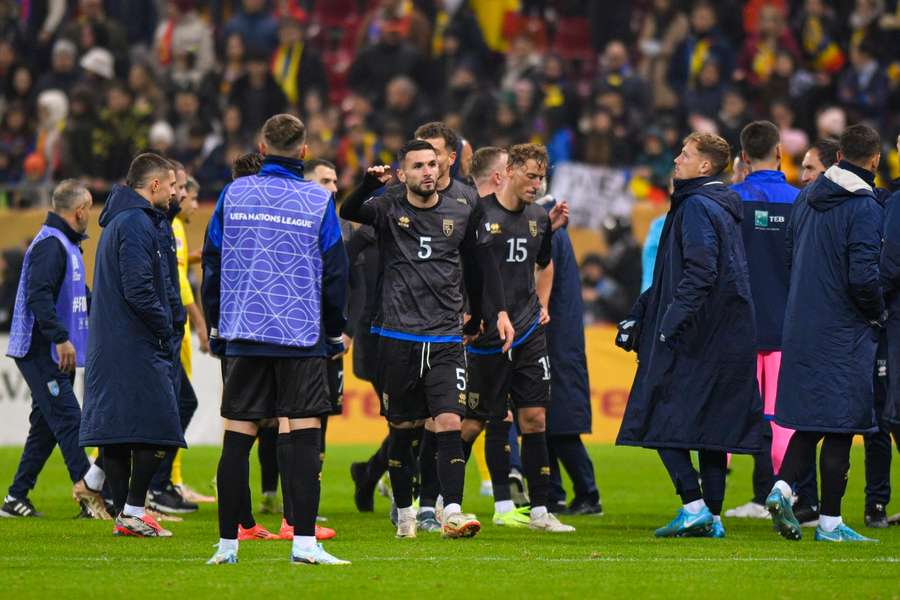 Jucătorii din Kosovo au ieșit de pe teren în meciul cu România