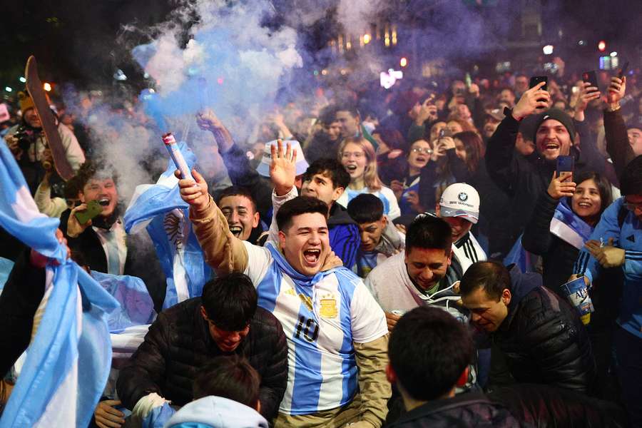 Argentina fans can celebrate a third title in a row