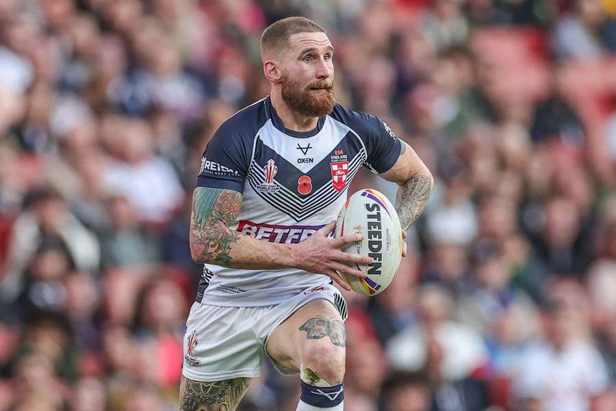Sam Tomkins captained England at the World Cup