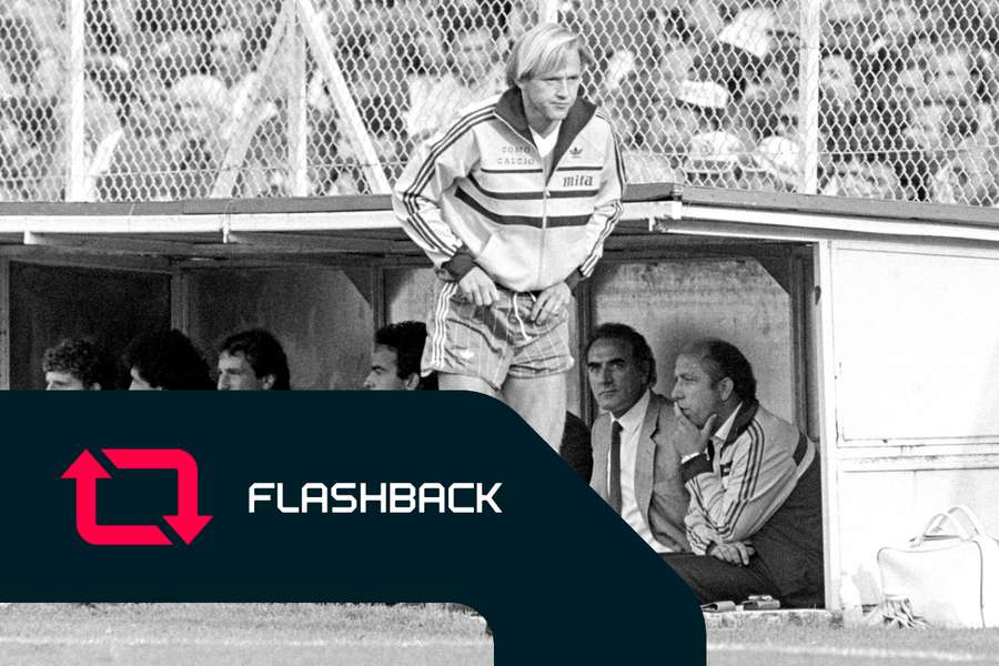 Dan Corneliusson, o herói do encontro disputado a 29 de janeiro de 1986