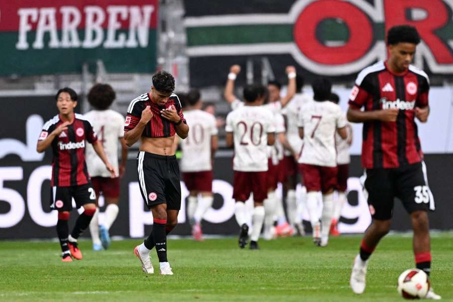 Die Frankfurter verspielten leichtfertig ihre Führung Die Frankfurter verspielten leichtfertig ihre Führung