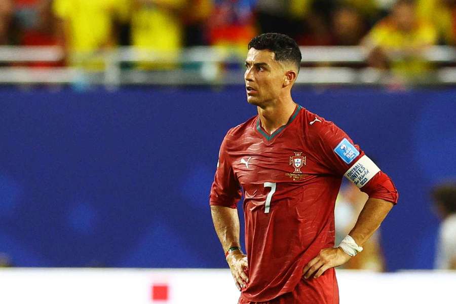 Ronaldo nach dem Match gegen Kolumbien.