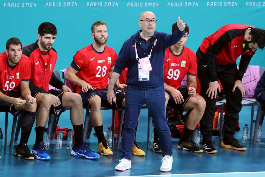 Jordi Ribera, durante los Juegos de París