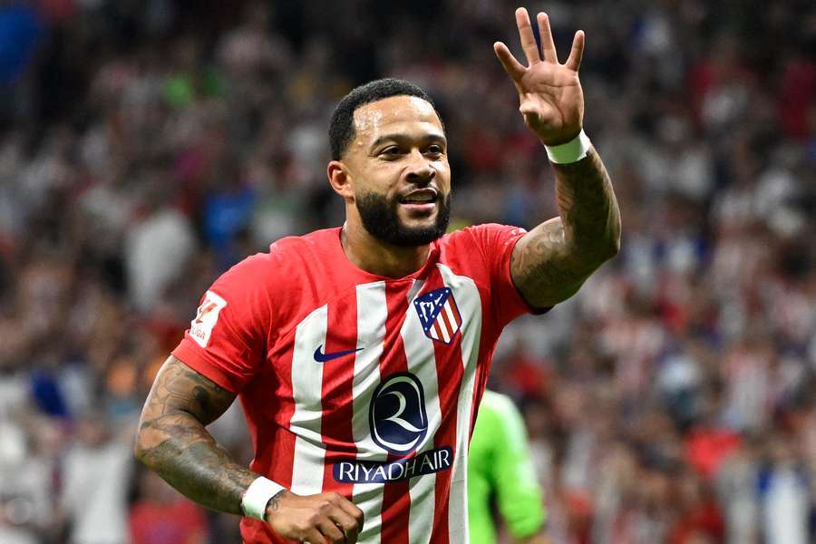 Depay fez golaço em estreia do Atlético de Madrid em LaLiga