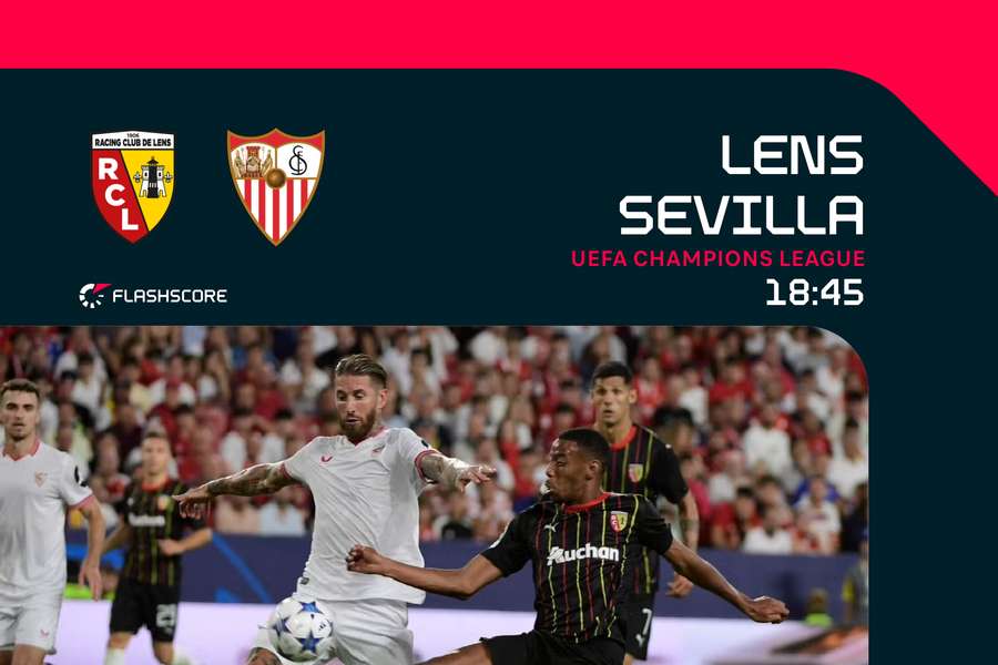 El Sevilla necesita ganar al Lens para seguir vivo en Europa