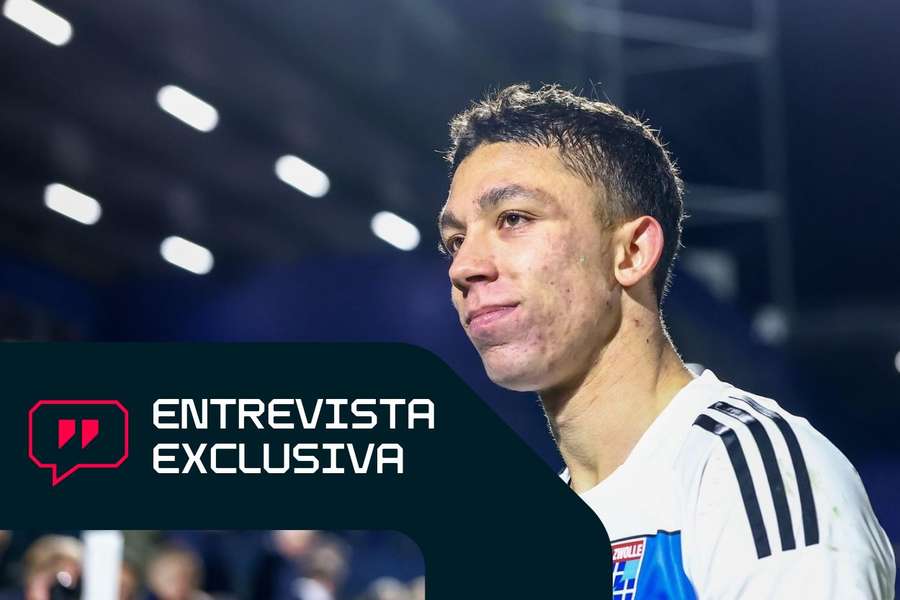 Filip Krastev juega en el Zwolle holandés