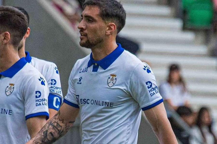 Cristian Tassano fez 32 jogos pelo Feirense Cristian Tassano fez 32 jogos pelo Feirense