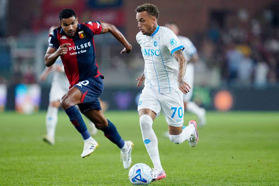 Noa Lang contro il Genoa