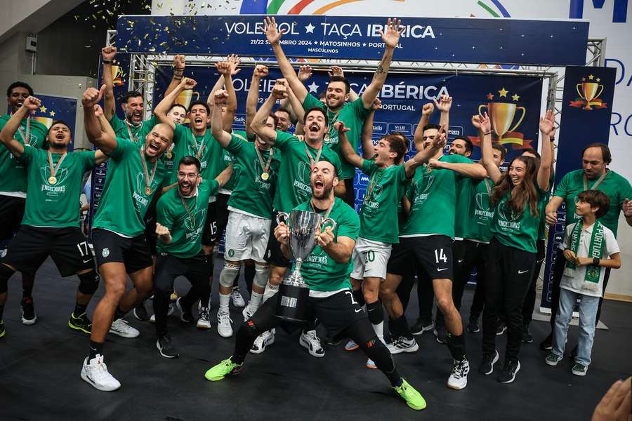 Sporting celebrou conquista da primeira Taça Ibérica