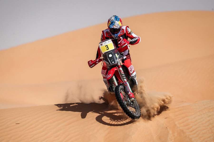 Sam Sunderland heeft in de derde etappe van de Dakar Rally in Saudi-Arabië al opgegeven