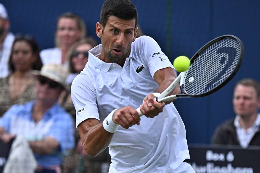 Djokovic has won the title on his last four visits to Wimbledon and has not lost on Centre Court since the 2013 final