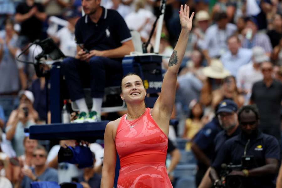 Sabalenka will move to the top of the world rankings next week