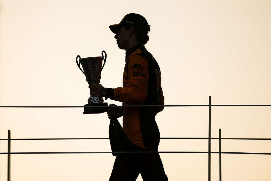 Gabriel Bortoleto em Abu Dhabi