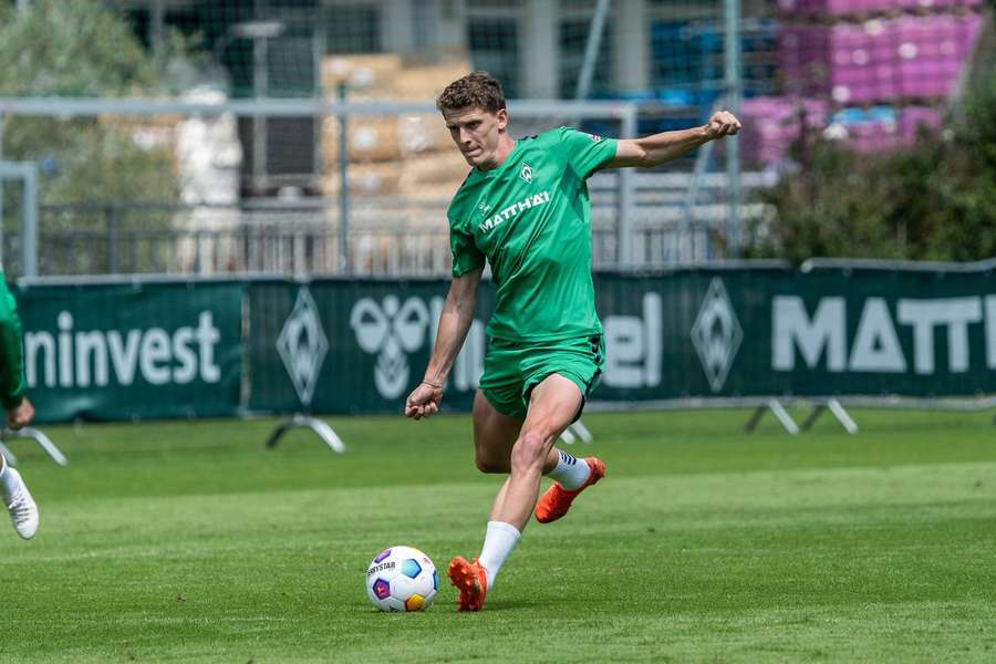 Jens Stage blev i 2022 dansk mester med FC København. Nu tørner han ud for SV Werder Bremen.