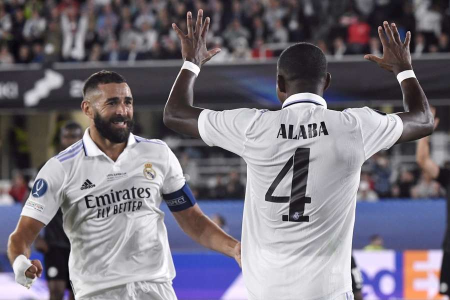 Benzema s Davidem Alabou se góly podepsali pod výhru Realu Madrid.
