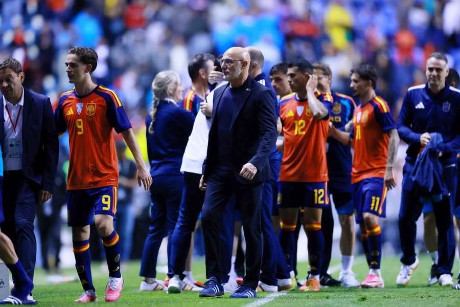 De la Fuente, tras la victoria ante Perú