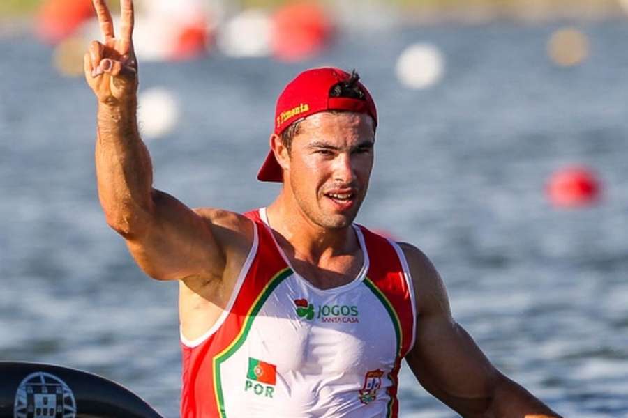 Fernando Pimenta conquistou medalha de prata nos Jogos Europeus em K1 500 metros