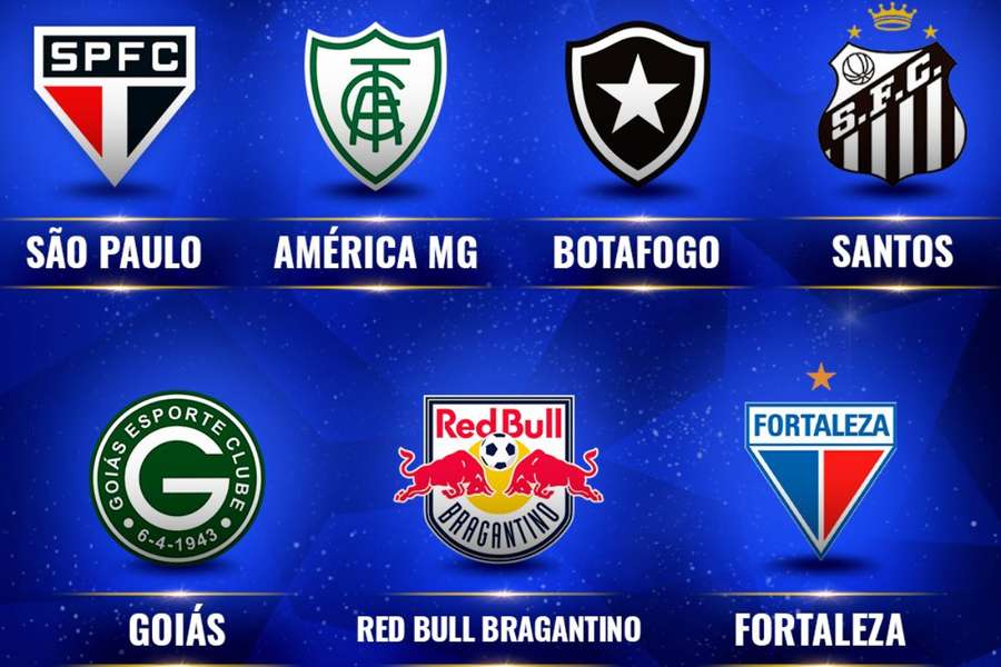 Os sete times brasileiros que disputarão a fase de grupos da Sul-Americana 2023