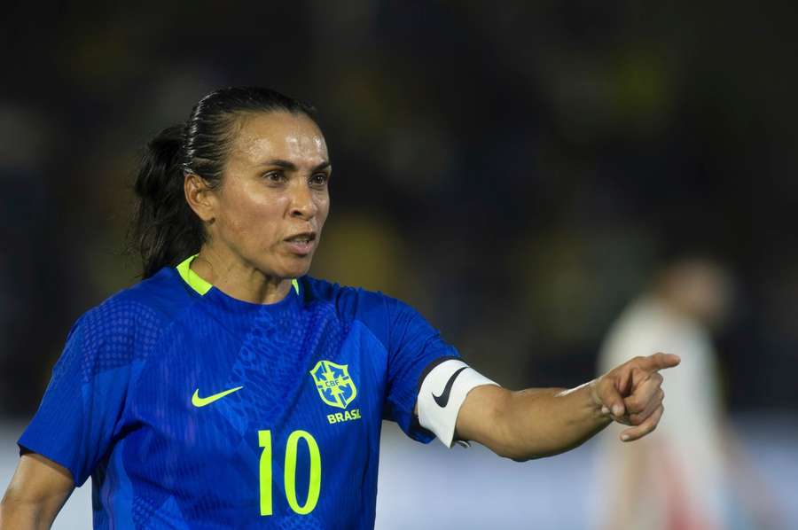 Auch im Alter von 39 Jahren macht Marta noch Wirbel in der Offensive Brasiliens.