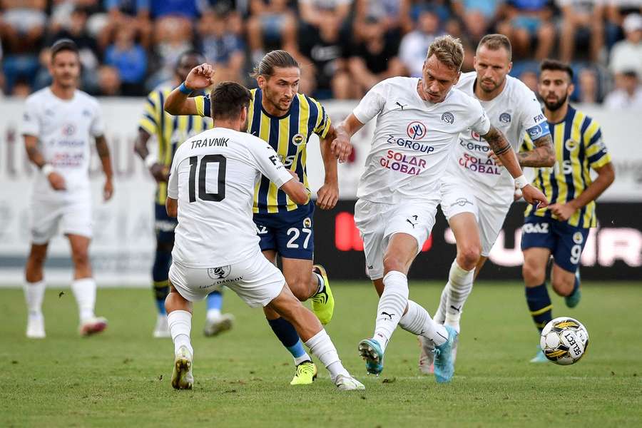 Slovácko v předkole EL nestačilo na slavné Fenerbahce.