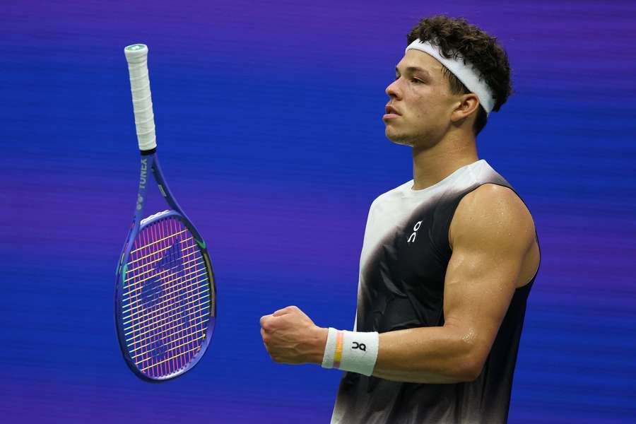 Ben Shelton ve finále US Open.