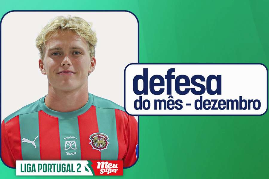 Noah Madsen, central do Marítimo Noah Madsen, central do Marítimo
