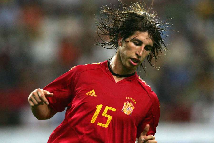 Sergio Ramos, în 2005